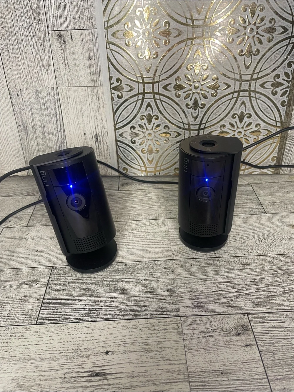 Ring indoor cam(2nd gen)black wired plug in